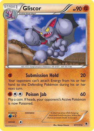 Gliscor (47/119) [XY  Phantom Forces] - Rare