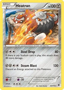 Heatran (63/119) [XY  Phantom Forces] Reverse Holofoil - Holo Rare