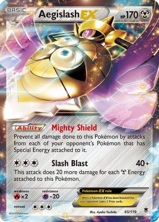 Aegislash EX (065/119) [XY  Phantom Forces] Holofoil - Ultra Rare