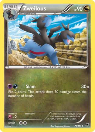 Zweilous (73/119) [XY  Phantom Forces] - Uncommon
