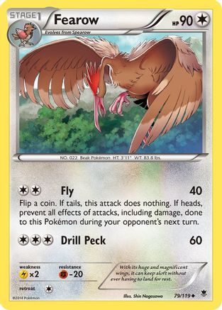 Fearow (79/119) [XY  Phantom Forces] - Uncommon