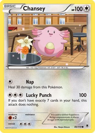 Chansey (080/119) [XY  Phantom Forces] - Common