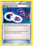 Gengar Spirit Link (095/119) [XY  Phantom Forces] Reverse Holofoil - Uncommon