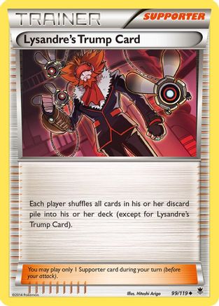 Lysandre's Trump Card (099/119) [XY  Phantom Forces] - Uncommon