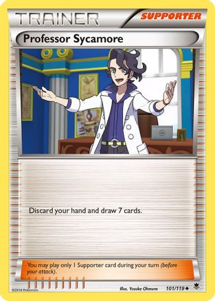 Professor Sycamore (101/119) [XY  Phantom Forces] - Uncommon