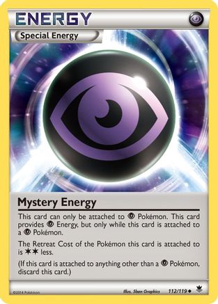 Mystery Energy (112/119) [XY  Phantom Forces] Reverse Holofoil - Uncommon