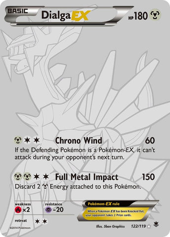 Dialga EX (122 Secret Rare) [PHF - 122/119]