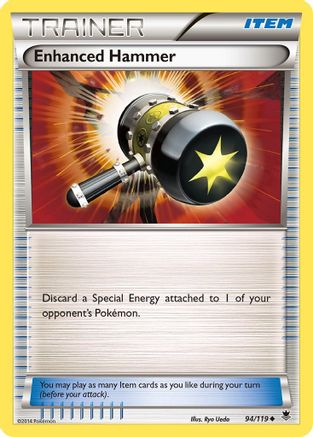 Enhanced Hammer (94/119) [XY  Phantom Forces] Reverse Holofoil - Uncommon