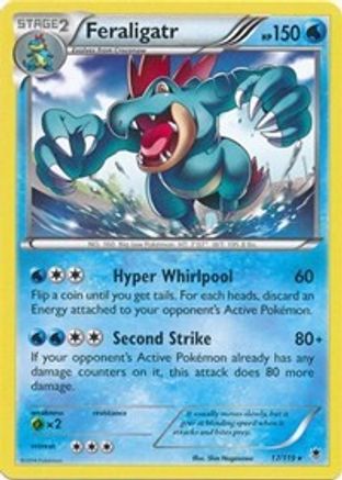 Feraligatr (XY Phantom Forces) (17/119) [Deck Exclusives] - Rare
