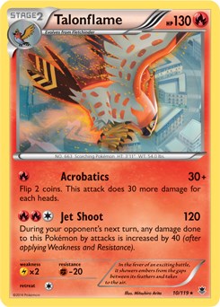 Talonflame - 10/119 (XY Phantom Forces) [PR - 010/119]