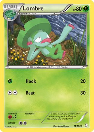 Lombre (011/160) [XY  Primal Clash] - Uncommon