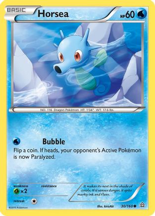 Horsea (30/160) [XY  Primal Clash] - Common