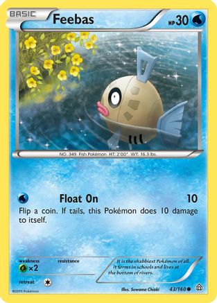 Feebas (043/160) [XY  Primal Clash] - Common