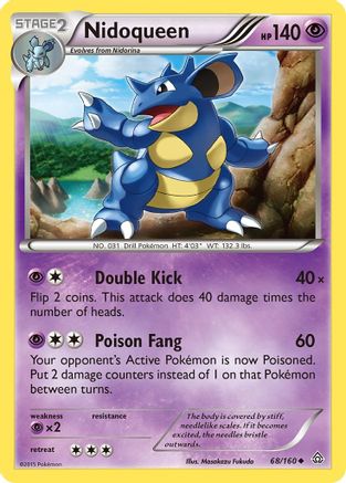 Nidoqueen (68/160) [XY  Primal Clash] - Uncommon
