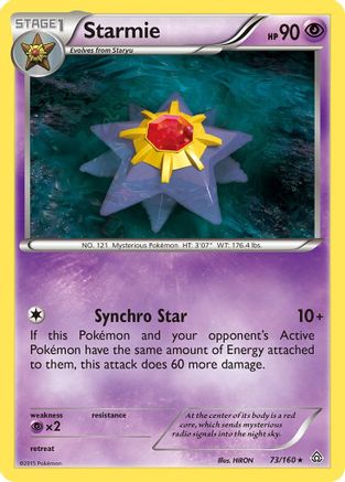Starmie (073/160) [XY  Primal Clash] Reverse Holofoil - Rare