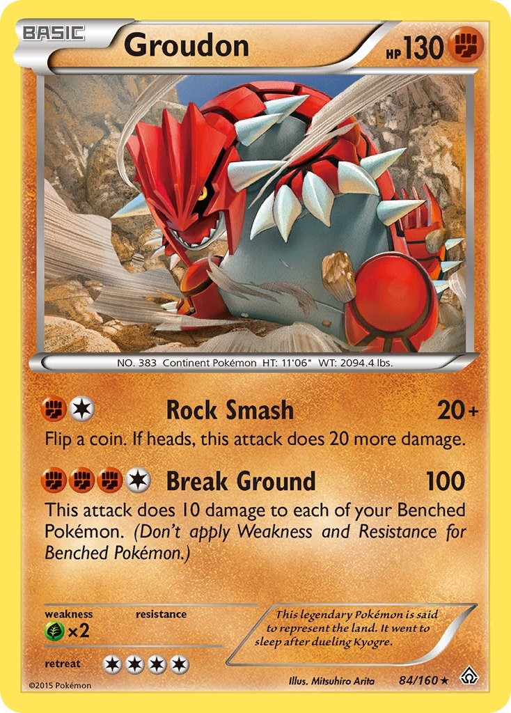 Groudon [PRC - 84/160]
