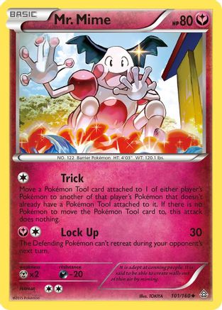 Mr. Mime (101/160) [XY  Primal Clash] - Uncommon