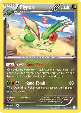 Flygon (110/160) [XY  Primal Clash] Reverse Holofoil - Holo Rare