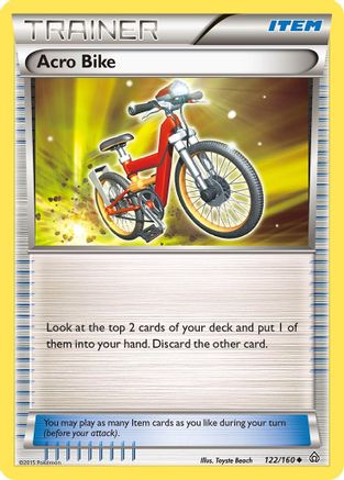 Acro Bike (122/160) [XY  Primal Clash] - Uncommon