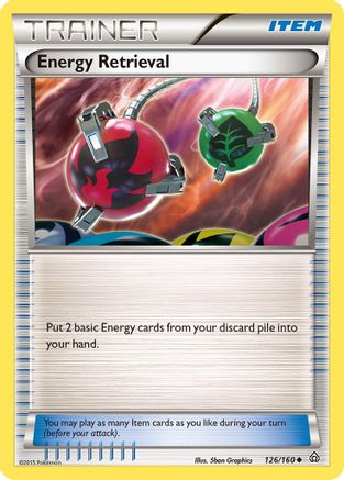 Energy Retrieval (126/160) [XY  Primal Clash] Reverse Holofoil - Uncommon
