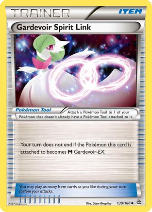 Gardevoir Spirit Link (130/160) [XY  Primal Clash] Reverse Holofoil - Uncommon