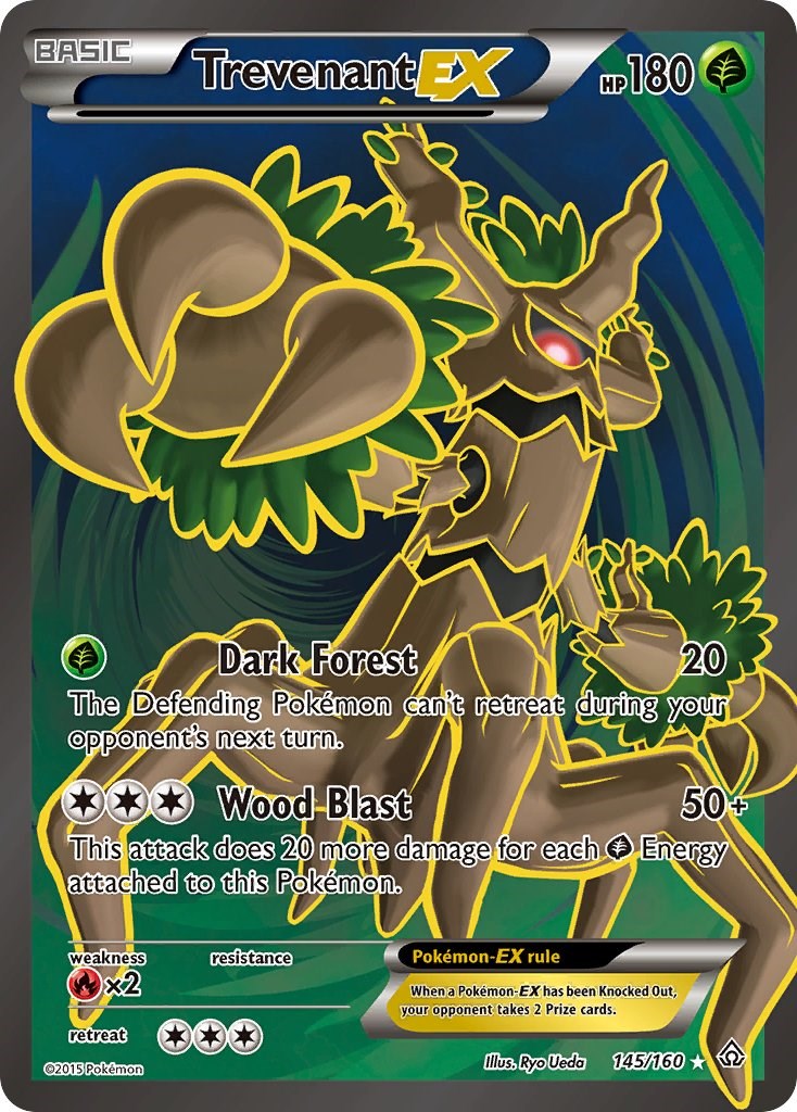 Trevenant EX (145 Full Art) [PRC - 145/160]