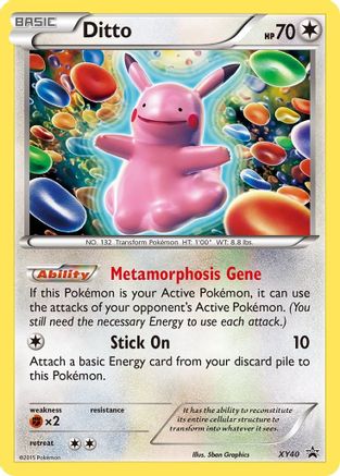 Ditto (XY40/211) [XY Promos] Holofoil - Promo