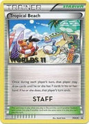 Tropical Beach - BW28 (Worlds 11) [Staff] (BW28) [Black and White Promos] - Promo