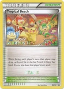Tropical Beach - BW50 (Worlds 12) [Staff] (BW50) [Black and White Promos] - Promo