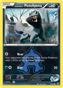Team Aqua's Poochyena (016/34) [Double Crisis] Reverse Holofoil - Common