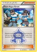 Team Aqua Grunt (026/34) [Double Crisis] Reverse Holofoil - Uncommon