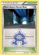 Team Aqua's Secret Base (028/34) [Double Crisis] Reverse Holofoil - Uncommon