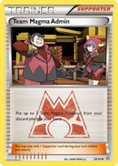 Team Magma Admin (029/34) [Double Crisis] Reverse Holofoil - Uncommon