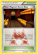 Team Magma's Secret Base (032/34) [Double Crisis] Reverse Holofoil - Uncommon