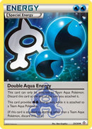 Double Aqua Energy (033/34) [Double Crisis] Reverse Holofoil - Uncommon