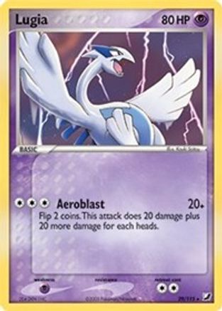 Lugia (EX Unseen Forces) (29/115) [Deck Exclusives] Holofoil - Holo Rare