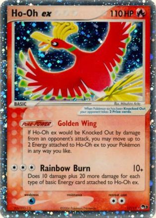 Ho-Oh ex (Holo) (17) [POP Series 3] Holofoil - Ultra Rare