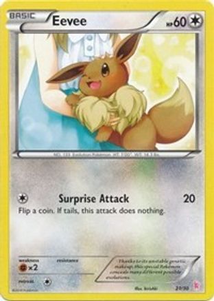 Eevee (21) [XY Trainer Kit Sylveon & Noivern] - Common