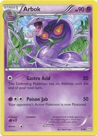 Arbok (3) [XY Trainer Kit Sylveon & Noivern] - Common