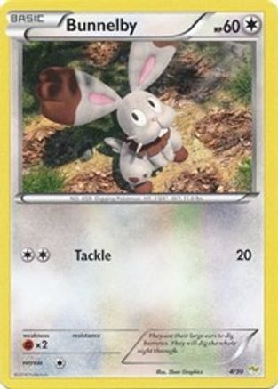 Bunnelby (4) [XY Trainer Kit Sylveon & Noivern] - Common