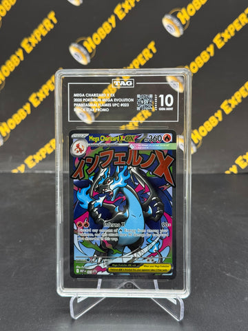 Mega Charizard X ex #023 - Black Star Promo - TAG 10 (Score 959)