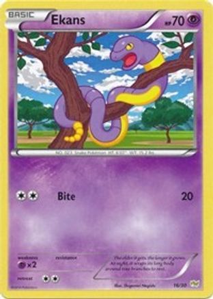 Ekans (16) [XY Trainer Kit Sylveon & Noivern] - Common