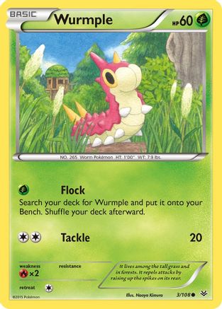Wurmple (003/108) [XY  Roaring Skies] - Common