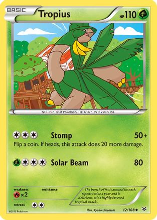 Tropius (12/108) [XY  Roaring Skies] - Uncommon