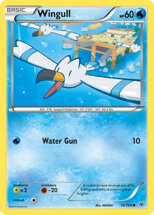 Wingull (018/108) [XY  Roaring Skies] - Common