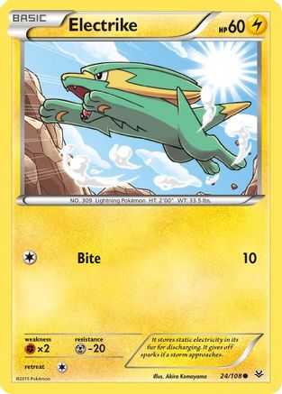 Electrike (024/108) [XY  Roaring Skies] - Common