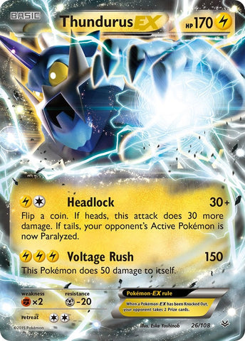 Thundurus EX [ROS - 26/108]