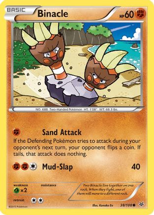 Binacle (038/108) [XY  Roaring Skies] - Common