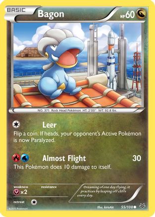 Bagon (055/108) [XY  Roaring Skies] - Common