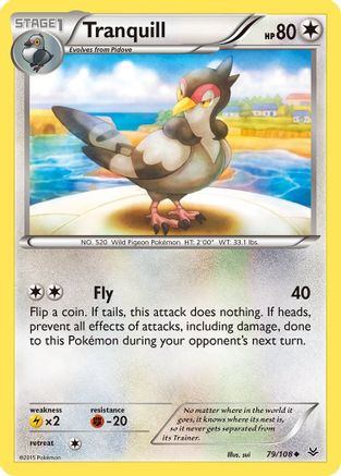 Tranquill (79/108) [XY  Roaring Skies] - Uncommon